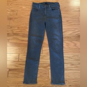 Citizens of Humanity CoH Rocket Crop Denim Gray Jeans High Rise Womens size 26